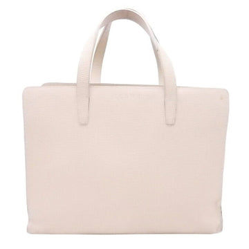 LOEWE handbag logo off-white leather tote bag ladies
