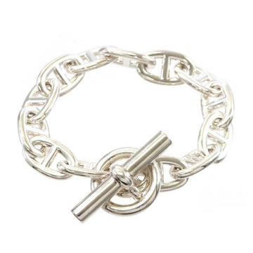 HERMES Shane Dankle TGM bracelet 20cm silver SV 925 Chaine dancre Bracelet