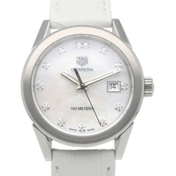 TAG HEUER Carrera watch stainless steel WBG1312 quartz unisex