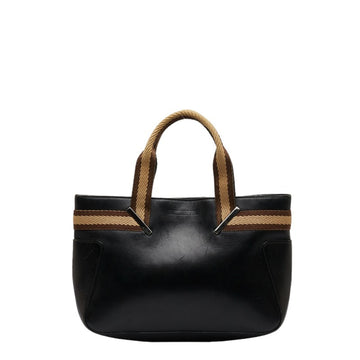 GUCCI handbag 000 0860 black brown leather ladies