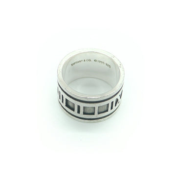 TIFFANY & Co. Atlas Wide Ring Silver 925 No.13