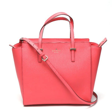KATE SPADE 2WAY Tote Bag Shoulder Pink Handbag