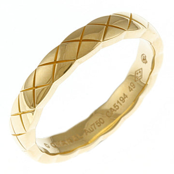 Chanel Coco Crush Mini Ring / 8.5 18K Gold Ladies