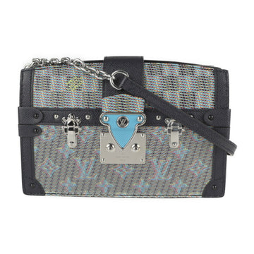 LOUIS VUITTON Petite Maru Shoulder Bag M55512 Monogram LV Pop Leather Blue