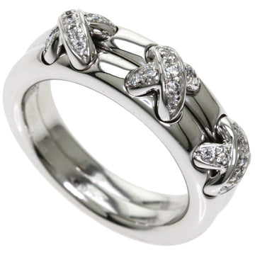 Chaumet Diamond Ring / K18 White Gold Ladies