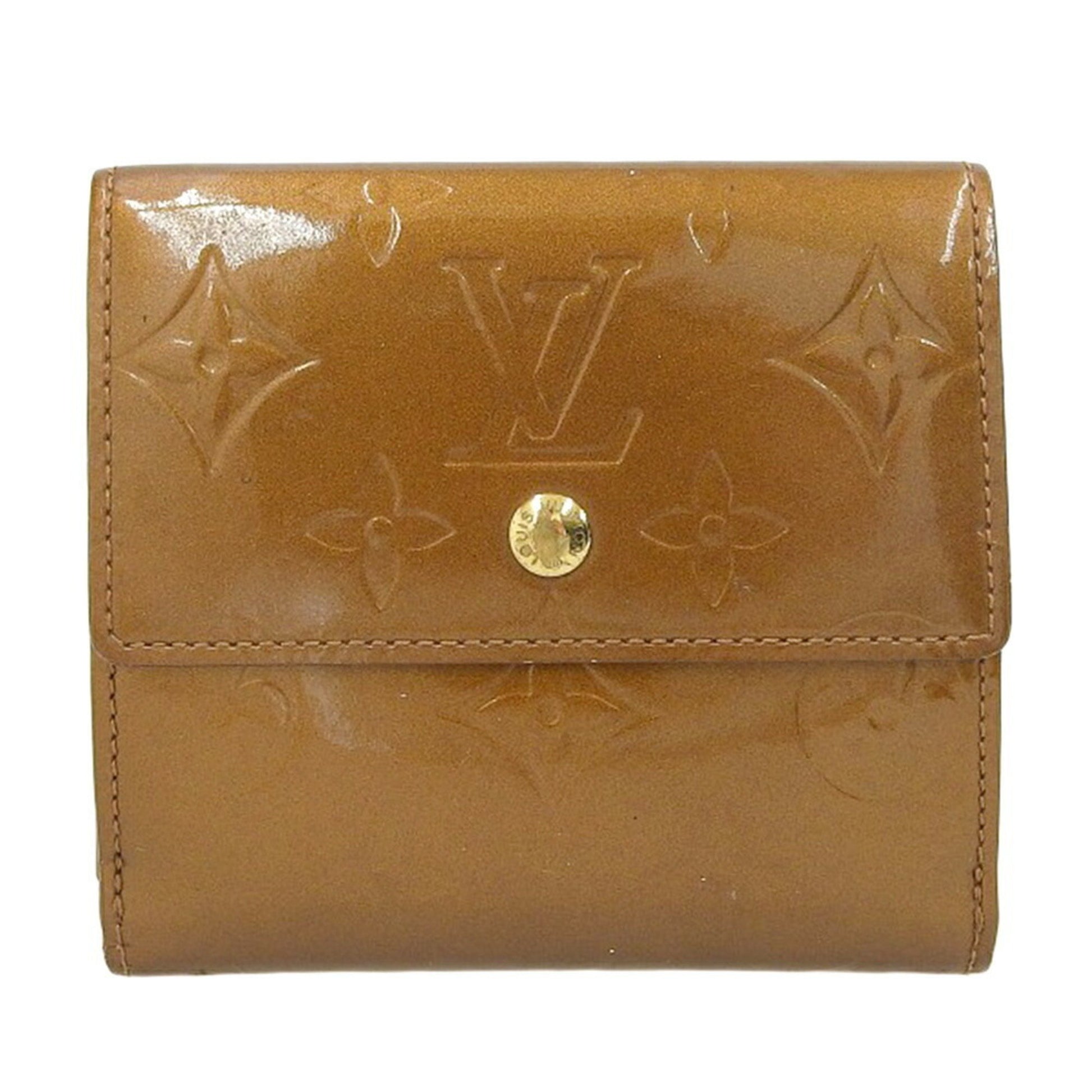 Authenticated Used Louis Vuitton W Wallet Monogram Porte Monet Bie