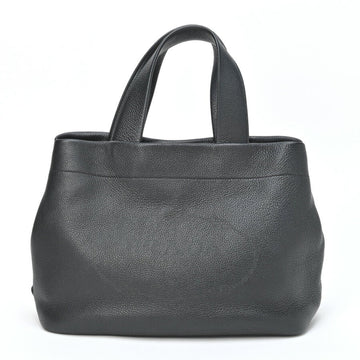 PRADA Vitello Leather Tote Bag 1BG384 Black [Nero] S-154476