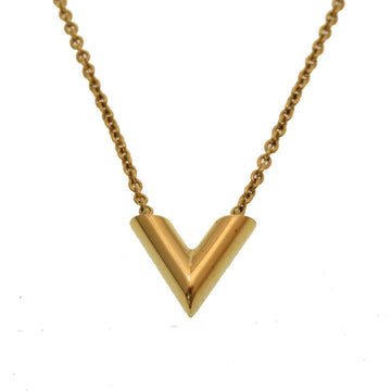 LOUIS VUITTON Necklace Essential V M61083 Gold