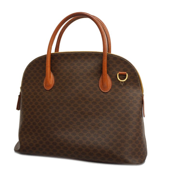 CELINEAuth  Macadam Handbag Women's PVC Handbag Brown