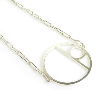 HERMES Necklace Silver 925 Women's
