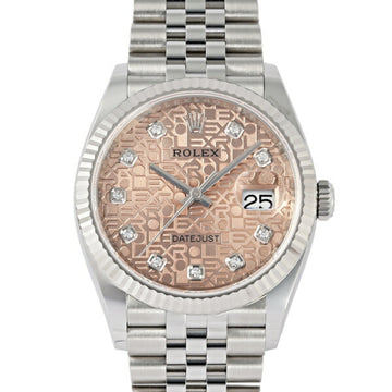 ROLEX Datejust 36 126234G Pink Dial Watch Men's