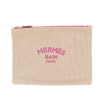 Hermes Yachting PM Flat Pouch Natural/Purple