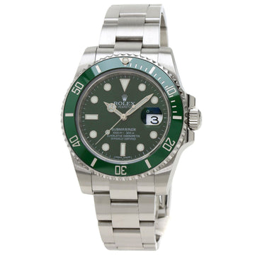 ROLEX 116610LV Submariner Date Watch Stainless Steel SS Men's ROLE