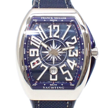 FRANCK MULLER Watch Vanguard Yachting Men's Automatic SS Rubber Strap V45SCDT AC YACHTING Winding