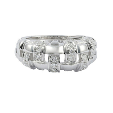 TIFFANY Woven K18WG White Gold Ring
