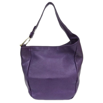 Gucci One Shoulder Bag Leather Purple 268749
