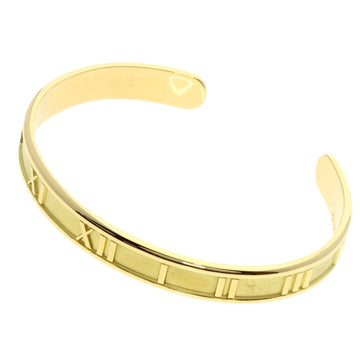TIFFANY Atlas Bangle Bracelet K18 Yellow Gold Women's &Co.