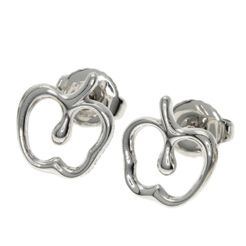 TIFFANY Apple Earrings Silver Women's &Co.