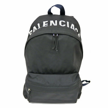 BALENCIAGA backpack daypack wheel black ladies men