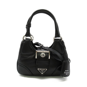 PRADA Shoulder Bag Black leather 1BA3812DYIF0002