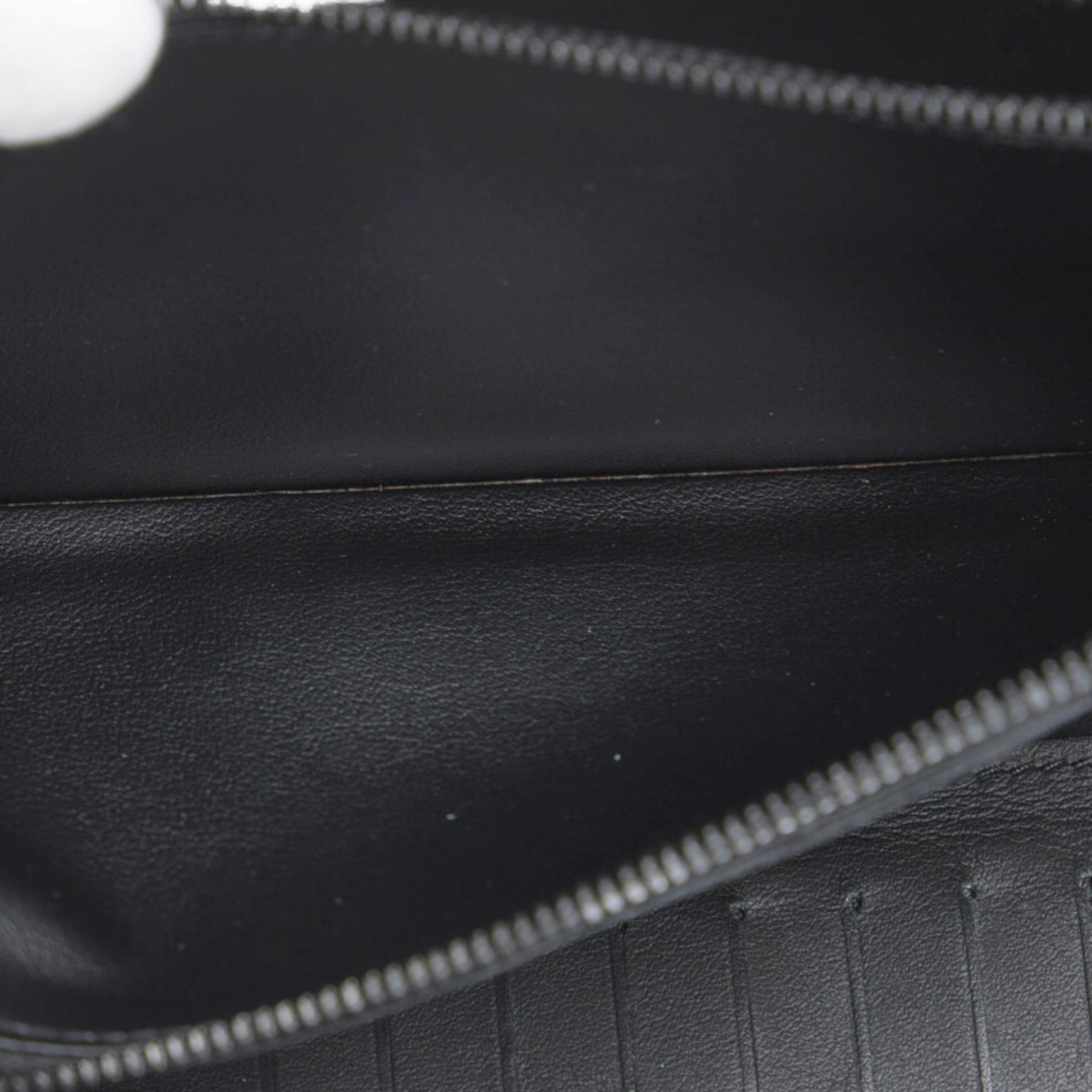 Louis Vuitton Monogram Shadow Zippy Vertical Round Long Wallet M62902 Noir  Black Leather Men's LOUIS VUITTON