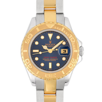 Rolex Yacht Master 169623 No. A YG x SS Ladies Watch Self-winding Blue Dial