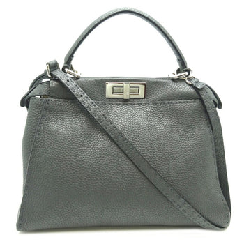 Fendi Selleria Women's Handbag Gray
