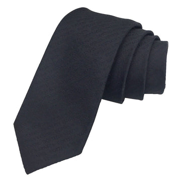 BOTTEGA VENETA Necktie Navy 100% Silk Narrow Tie Men's