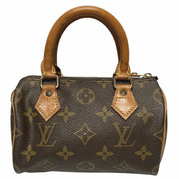 LOUIS VUITTON Monogram Mini Speedy M41534 Bag Handbag Ladies