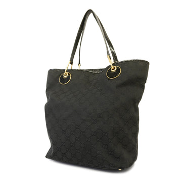 GUCCIAuth  GG Canvas Tote Bag 120836 Women's Handbag,Tote Bag Black