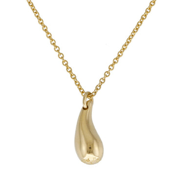 TIFFANY&Co. teardrop necklace 18k gold K18 ladies