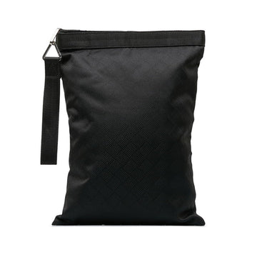 BOTTEGA VENETA Clutch Bag Second Pouch 667030 V0EP4 Black Nylon Women's BOTTEGAVENETA