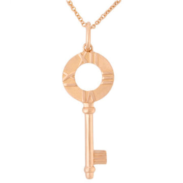 TIFFANY & Co Atlas Key Necklace K18PG Pendant