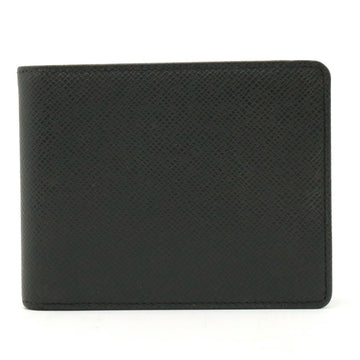 LOUIS VUITTON Taiga Portefeuille Florin Bifold Wallet Leather Ardoise Black M31112