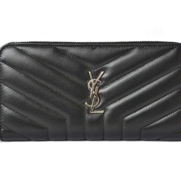YVES SAINT LAURENT Saint Laurent Paris wallet SAINT LAURENT PARIS long leather black 504952 outlet