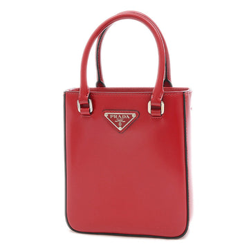 Prada mini handbag leather red 1BA331 *no shoulder strap