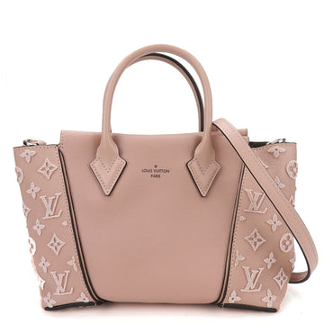 LOUIS VUITTON Tote Bag Shoulder W BB M94639 Monogram Vereur Magnolia Pink Ladies  hand bag leather