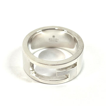 GUCCI Branded G Ring/Ring Silver 925  Unisex