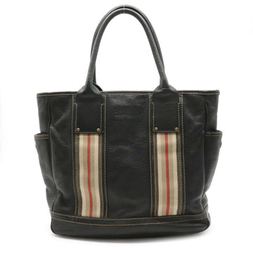 Burberry tote bag shoulder Thoth leather black beige red