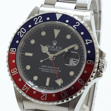 ROLEX Men's watch GMT Master 2 16710 T number [made in 1996]