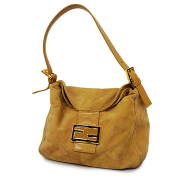 FENDIAuth  Handbag Women's Leather Handbag Beige