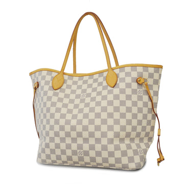 Louis Vuitton Damier Azur Neverfull MM N51107 Women's Handbag,Tote Bag