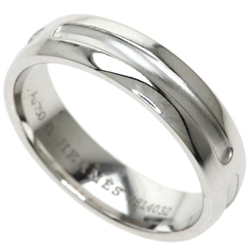 Hermes Implant Wedding #61 Ring K18 White Gold Unisex HERMES