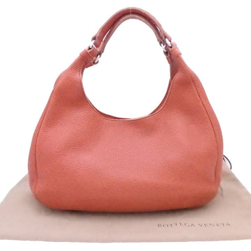 Bottega Veneta shoulder bag intrecciato orange brown leather