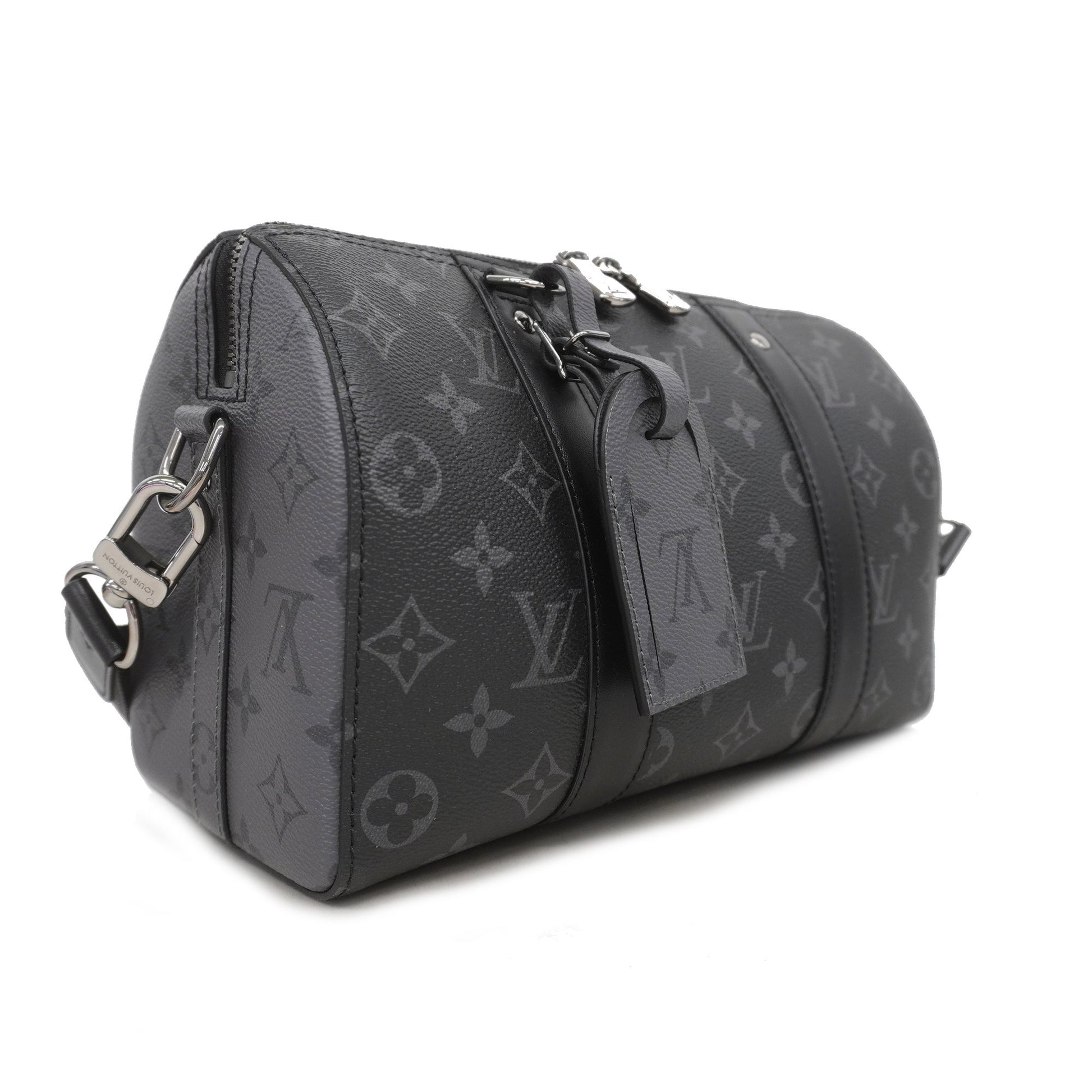 Louis Vuitton Monogram Eclipse City Keepall M45936 Men's Shoulder Bag
