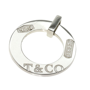 TIFFANY 1837 circle pendant top silver ladies &Co.