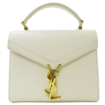 SAINT LAURENT Bag Ladies Cassandra Handbag Shoulder 2way Leather Ivory 623930