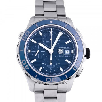 TAG HEUER Aquaracer 500m Chronograph Ceramic CAK2112.BA0833 Blue Dial Watch Men's