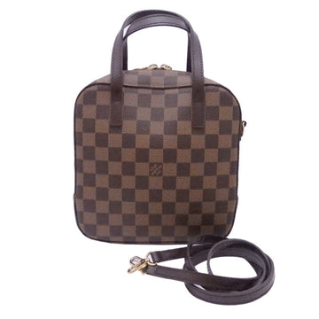 LOUIS VUITTON Handbag Shoulder Bag Damier SPO Spontini Canvas Brown Women's N48021