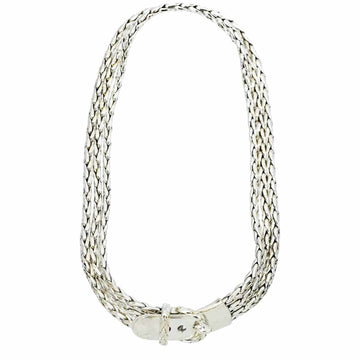 Hermes Diane necklace 37cm SV silver 925 Necklace